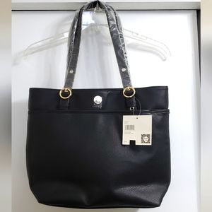 Anne Klein Purse 👛 Gorgeous Black & Gold Brand New, original packaging w/tags